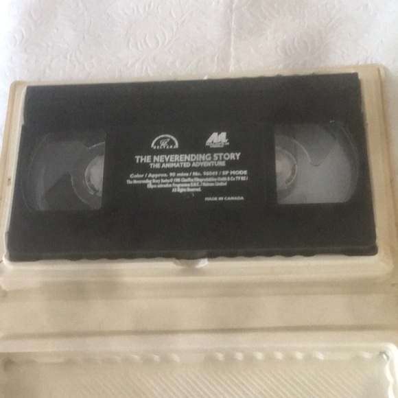 3/$25 Vintage The Neverending Story Animated Adventure 1995 VHS#96049 Video Tape - Picture 6 of 7